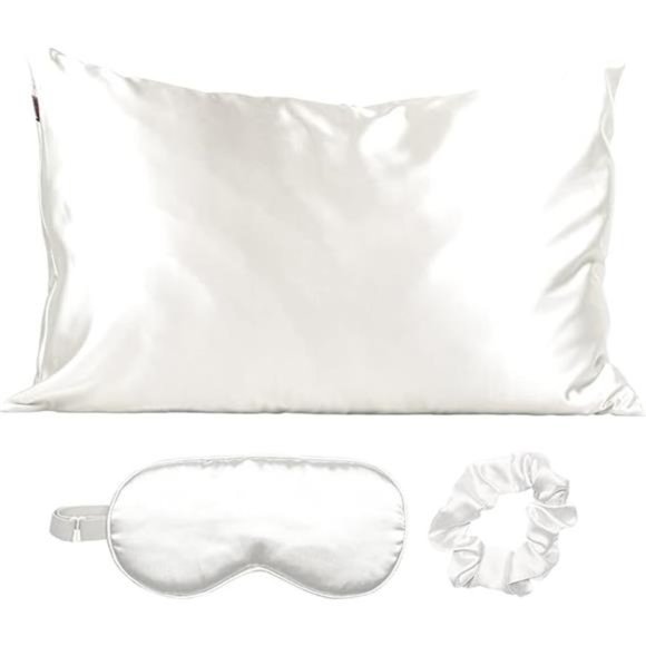 Satin Sleep SetSofter Than Silk Pillowcase & Eyemask Set -Includes Pillowcase